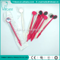 Disposable Colorful Dental Mirror With Spatula